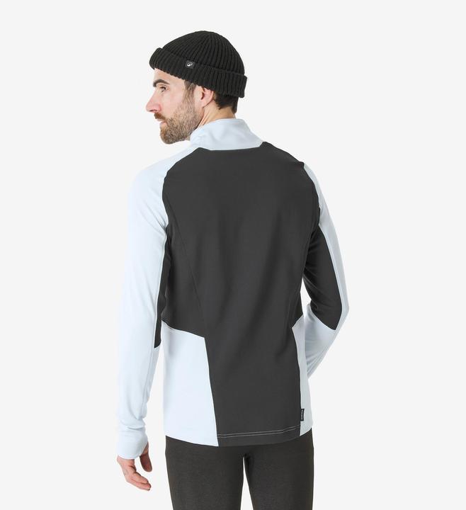 Actual product image Wedze Men's warm functional shirt 1/2 zip polyester (M)