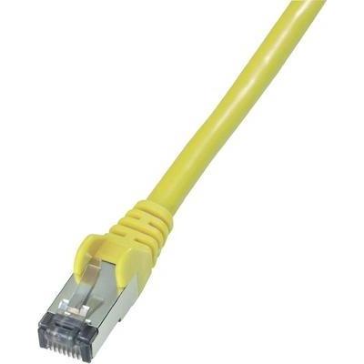 Thumbnail - Goobay CAT 6 Patchkabel, S/FTP (PiMF), Gelb, 15 m (S/FTP, CAT6, 15 m), Netzwerkkabel