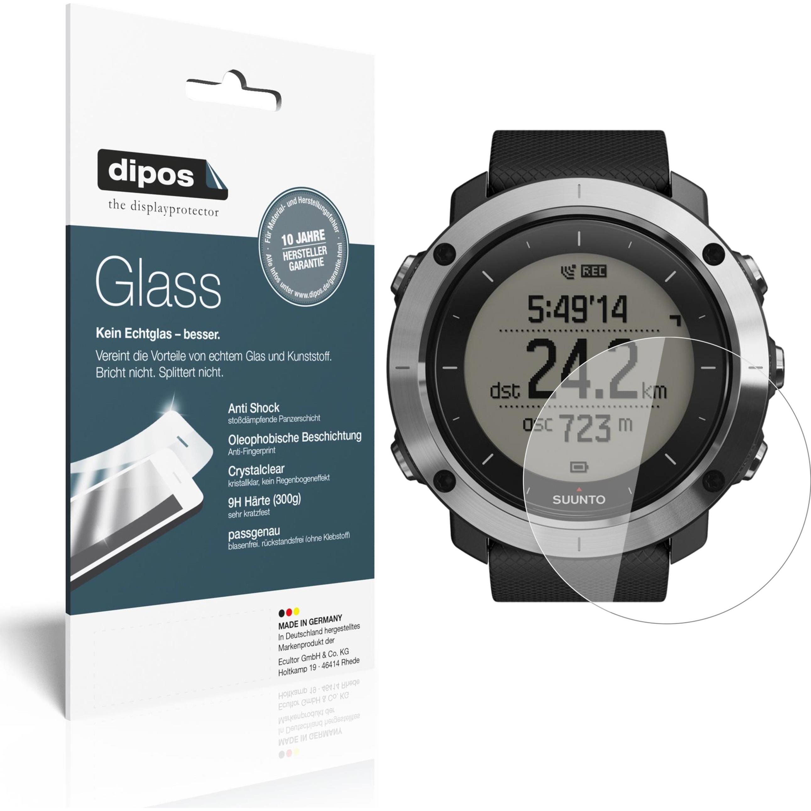 Dipos Displayschutz Anti-Shock, Smartwatch Schutzfolie, Transparent