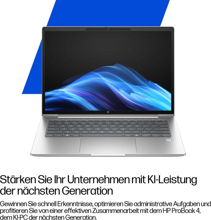 Produktbild HP ProBook 4 G1q (14", Snapdragon X X1-26-100, 32 GB, 536.87 GB, DE)