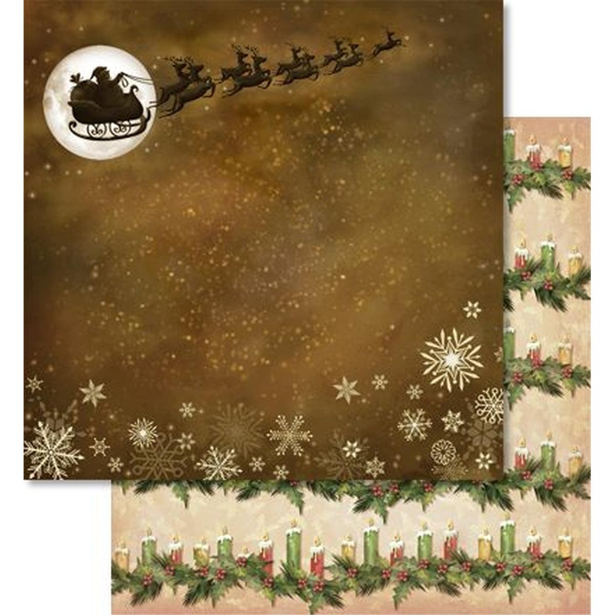 Ursus, Heft + Block, Scrapbook Paper Premium Glitter 30,5x30,5cm VE=5 Blatt Motiv 315