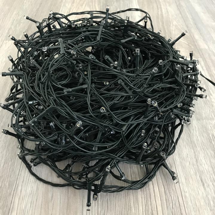 Mojawo 500er LED-Lichterkette warmweiss (60 m)