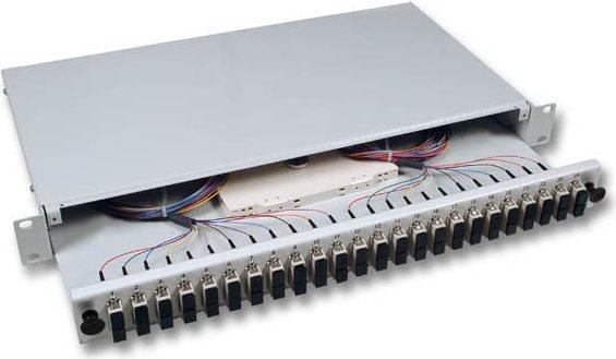 Produktbild EFB Elektronik Spleissbox SC/SC 50/125µ a.ECOFIBER 12 Pig./06 Kuppl. OM3
