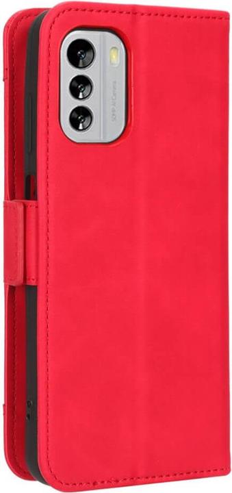 Actual product image Cover-Discount Nokia G60 - Case with many card slots red (Nokia G60)