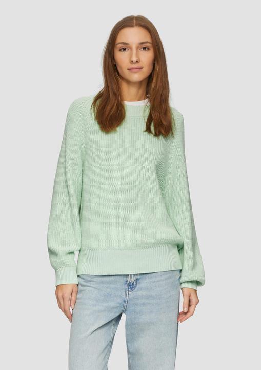 Immagine prodotto S.Oliver Strickpullover Strickpullover mit Raglan-Ärmeln und Rippbündchen (44)