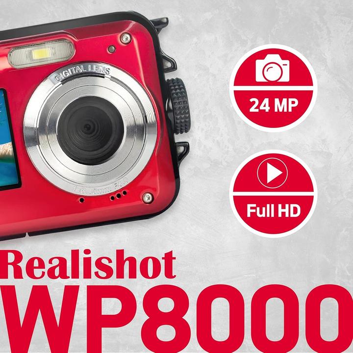 Produktbild AGFAPHOTO Realishot WP8000 (24.24 Mpx, 1/3.06")