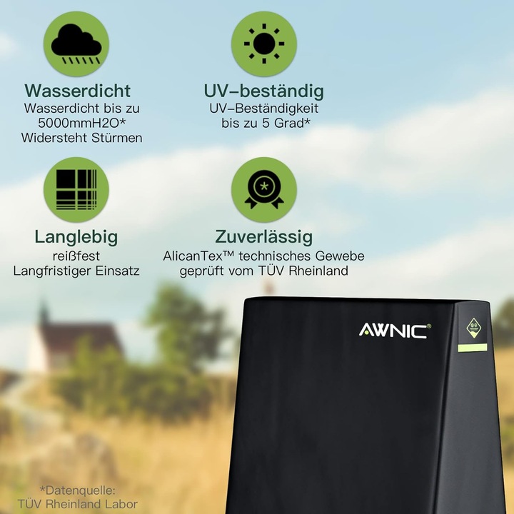 Actual product image Awnic Table tennis table cover