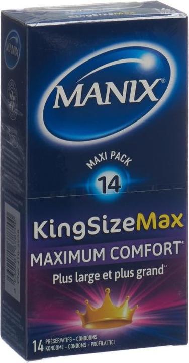 Produktbild Manix King Size Max Präservative 12+2 Stück (14 Stk.)