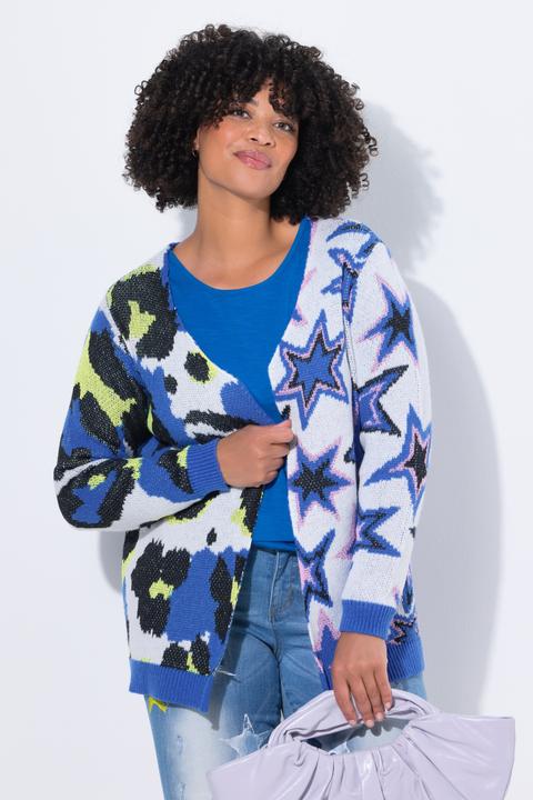 Immagine prodotto Angel of Style Cardigan dritto e aperto con mix di fantasie (42, 44)