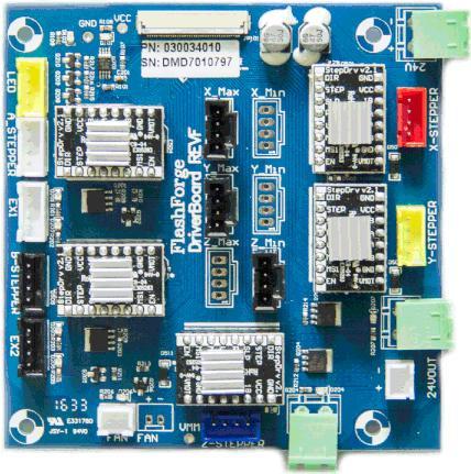 Actual product image FlashForge Driver Board Dreamer