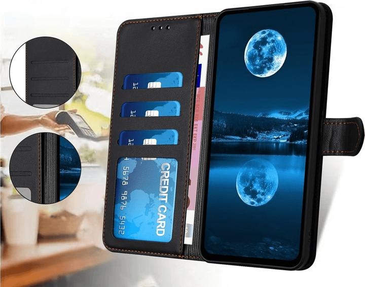 Actual product image Cover-Discount Galaxy A17 / A16 / A26 - Elegante Ledertasche (Samsung Galaxy A16, Samsung Galaxy A26, Samsung Galaxy R)