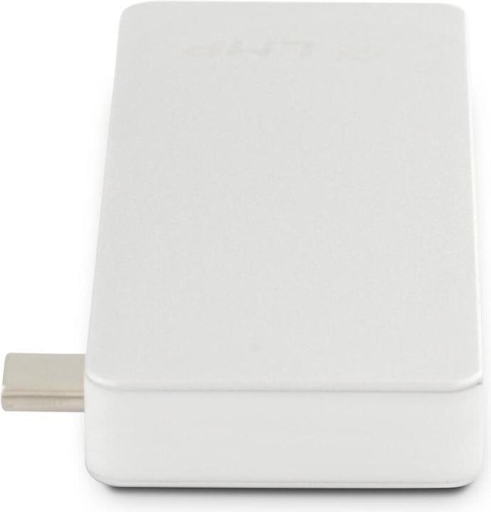 Actual product image LMP Basic Hub 6 Port Silver (USB-C, 6 ports)