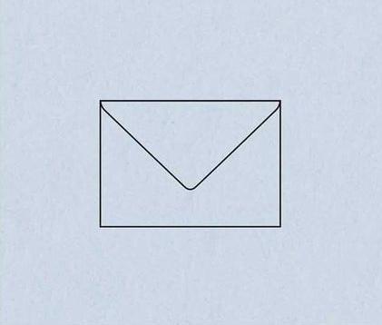 Produktbild Rico Design Paper Poetry Essentials Umschlag C7 Hellblau, Position (C7, 50x)