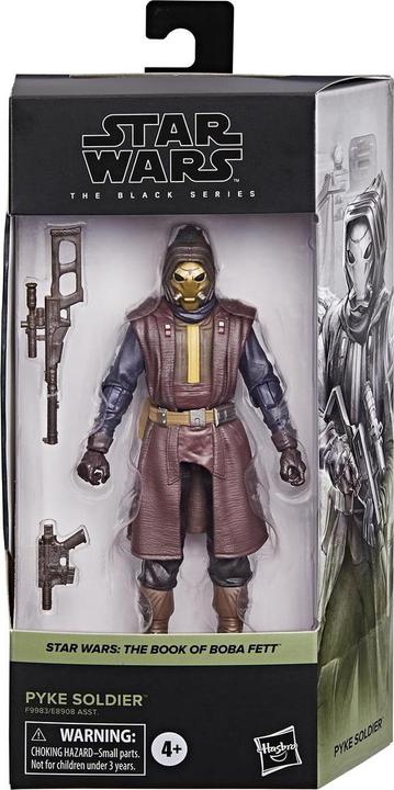 Actual product image Hasbro Star Wars: The Book of Boba Fett Black Series figurine Pyke Soldier 15 cm