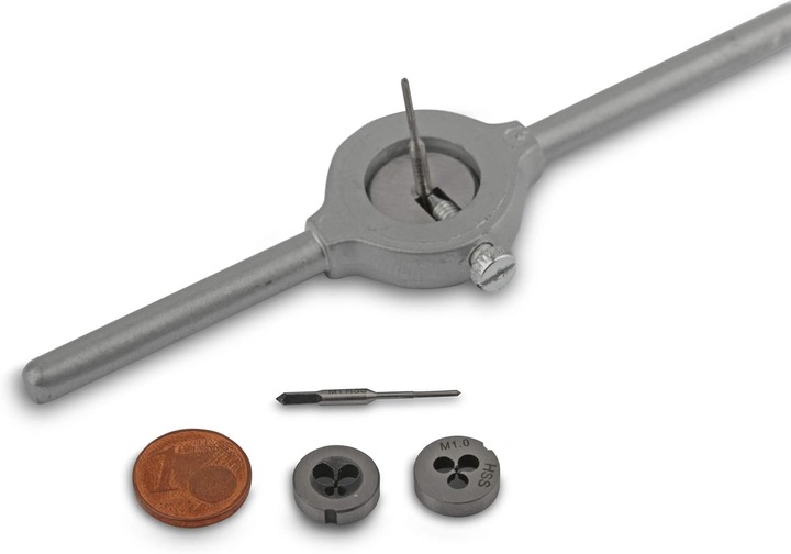 Produktbild GSR 31 tlg. HSS Miniatur Gewindeschneidsatz M1-M2,5