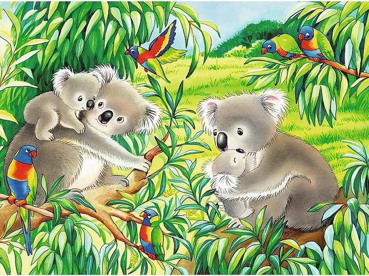 Produktbild Ravensburger Süsse Koalas und Pandas (24 Teile)