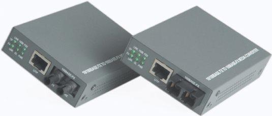 Actual product image Roline Fast Ethernet Converter RJ-45 / ST, Loop-back (Media converter)