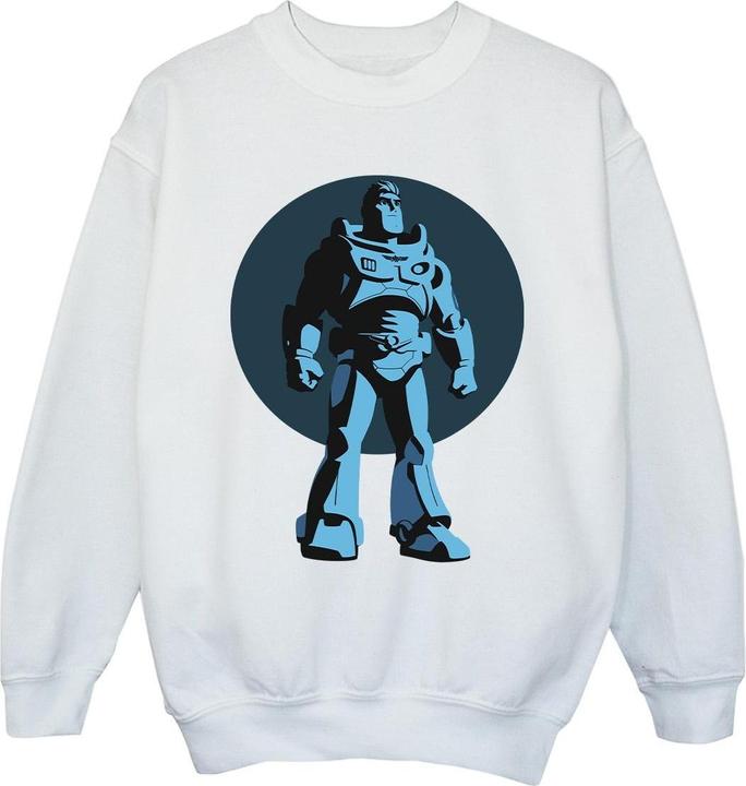 Actual product image Disney Girls Lightyear Buzz Standing Circle Sweatshirt (116)