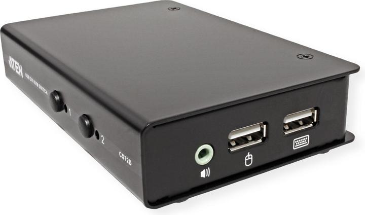Produktbild Aten CS72D KVM-/Audio-Switch