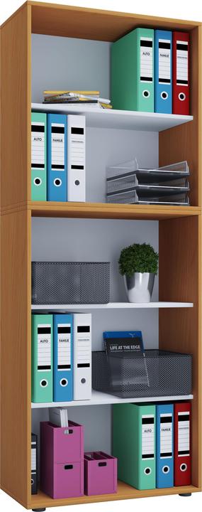 Actual product image VCM Wood office cabinet filing rack Lona 5 compartments (70 x 40 x 184 cm)