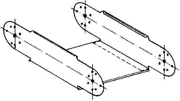 Actual product image Niedax NIE RGE 85.600 Hinge bracket, vertical, 85x600 mm strip galvanised (8.50 cm)