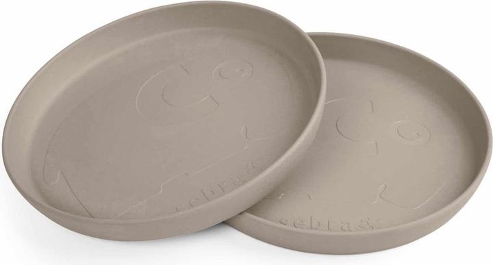 Actual product image Sebra MUMS, Plate set, jetty beige
