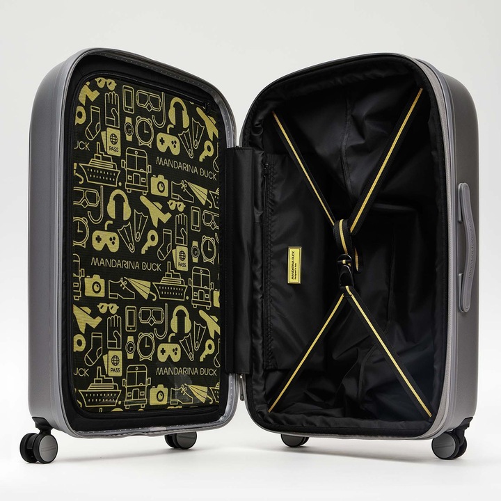 Actual product image Mandarina Duck Logoduck 4-Rollen Trolley 69 cm (89 l, L (90 - 115l))