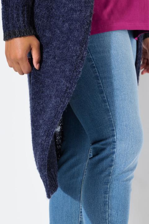 Actual product image Janet & Joyce Long-Strickjacke, offene Form, Grobstrick (46, 48)