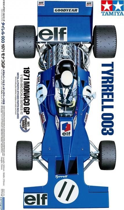 Produktbild Tamiya Tyrrell 003 1971 Monaco