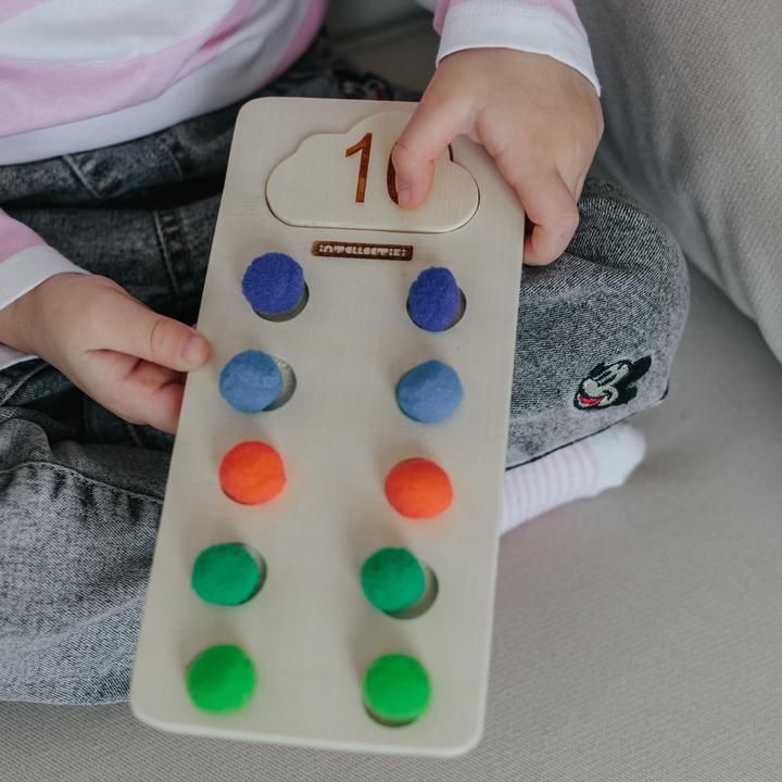 Actual product image Intellectiki Educational Felt Clouds