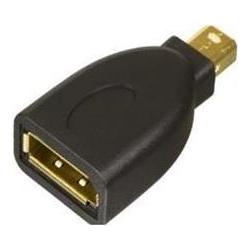 Thumbnail - MicroConnect MDPMDPF Mini Displayport Displayport Schwarz Kabelschnittstellen-/adapter (DP, 16 cm), Data + Video Adapter...