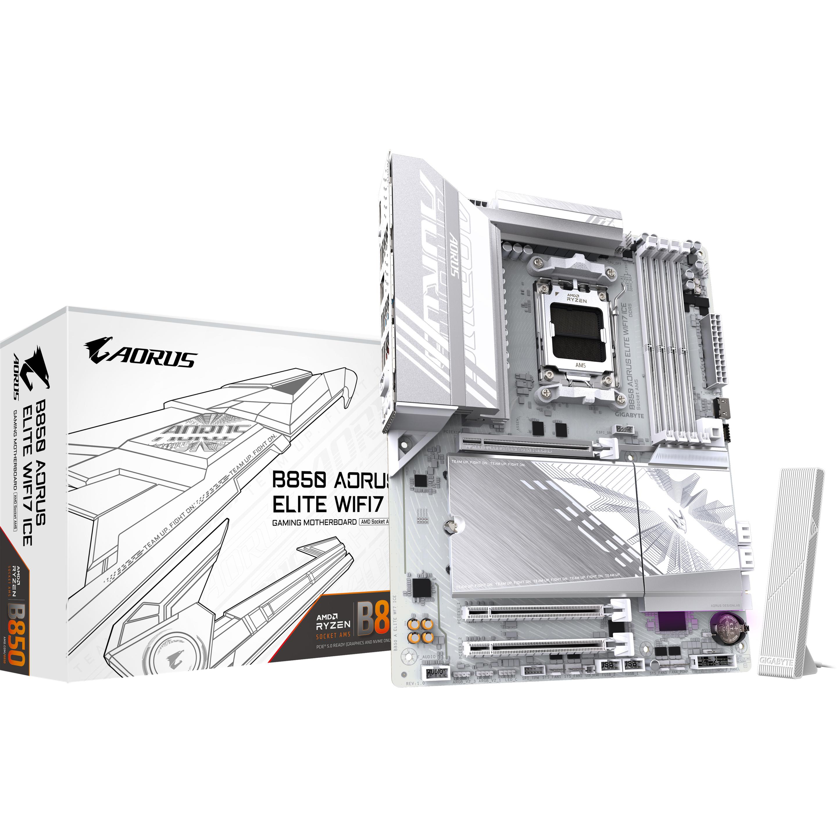 Gigabyte B850 AORUS Elite WIFI7 ICE (AM5, AMD B850, ATX), Mainboard