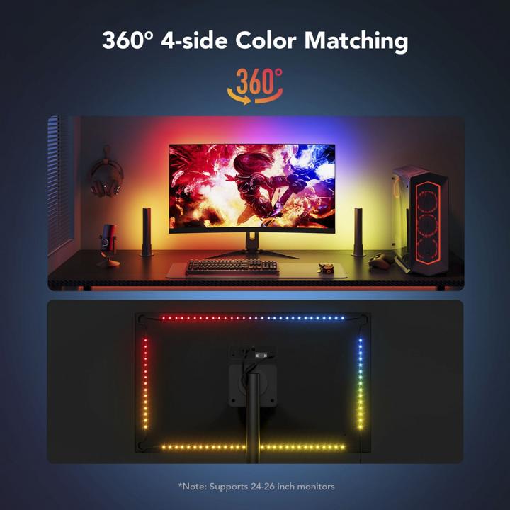 Actual product image Govee PC Monitor Pro Kit for 27"- 34"