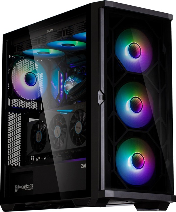 Produktbild Zalman Z10 DUO ATX ZM-IF120 x4 (ATX, Mini-ITX, Mini-ATX)