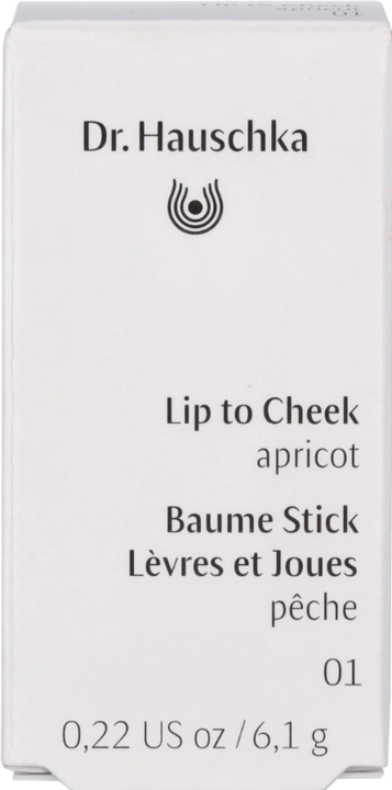 Actual product image Dr. Hauschka Lip To Cheek (01 Apricot, Highlighter, 6.10 g)