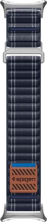 Actual product image Spigen - WBF0 - Samsung Galaxy Watch8 40mm/Watch8 44mm/Watch8 Classic - Navy (20 mm, 22 mm, Fabric, Nylon)