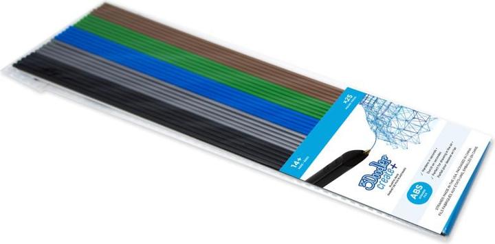 Actual product image 3Doodler AB-MIXNEW1 3D Printing Material ABS (ABS, 3 mm)