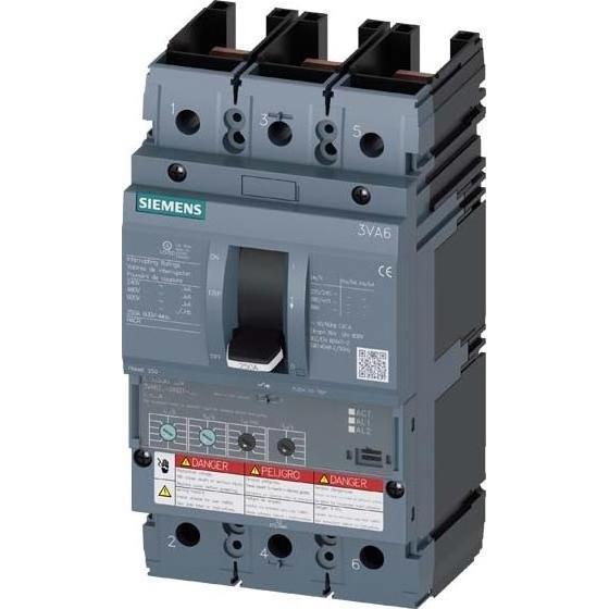 Siemens, Schutzschalter, Leistungsschalter 250A 3p 100-250A/In 3VA6225-0HN31-0AA0