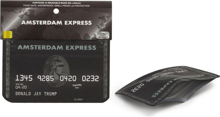 Actual product image G-Rollz Amsterdam Express Smellproof Bags 85 x 55mm 10pcs