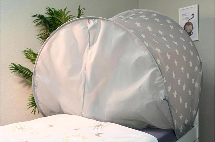 Actual product image Knorrtoys Bettzelt "Grey white stars"