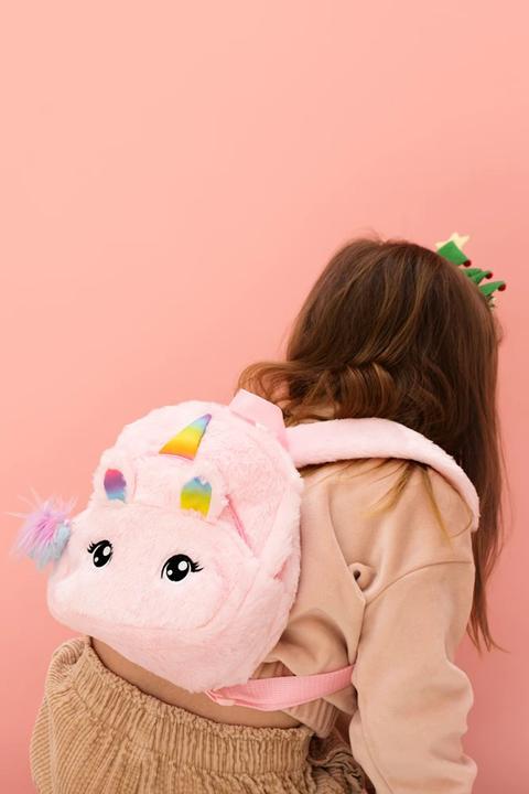 Produktbild BrushArt Flauschiger Einhorn-Rucksack