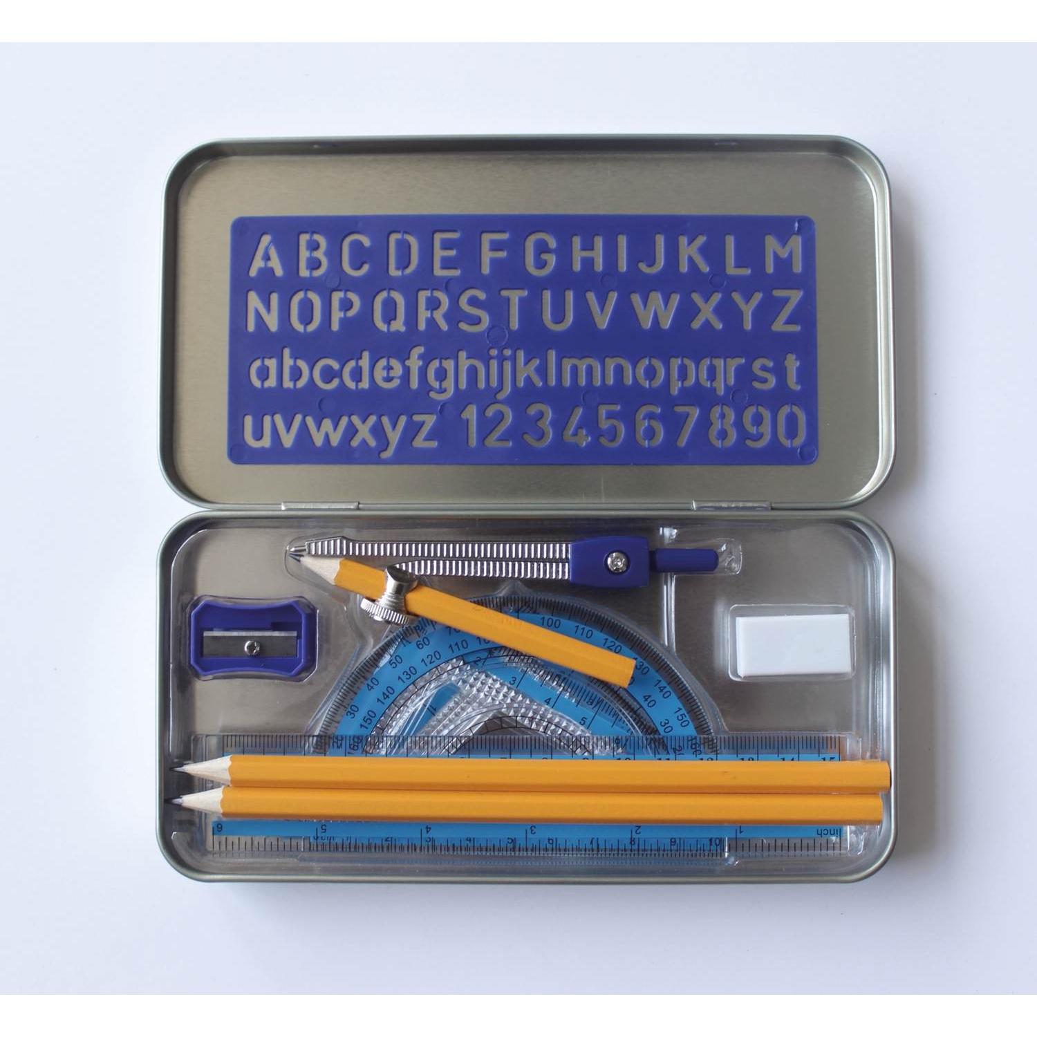 Staedtler Noris Set - Mathematische Instrumente (15 cm) (557 11)