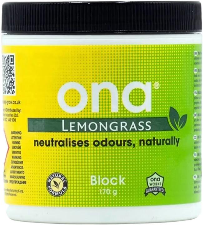 ONA Block Lemongrass 170g