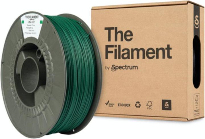 Produktbild TF-24100 (PLA-CF, 1.75 mm, 1000 g, Grün)