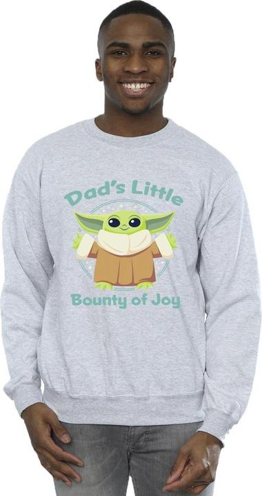 Actual product image Star Wars Mens The Mandalorian Bounty Of Joy Sweatshirt (XXL)