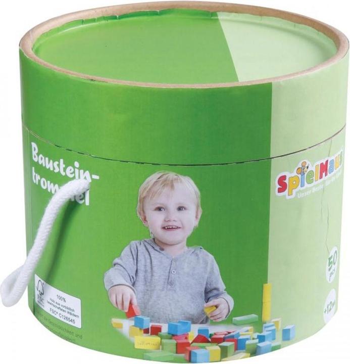 Immagine prodotto Spielmaus Mattoni di legno colorati 50 pezzi