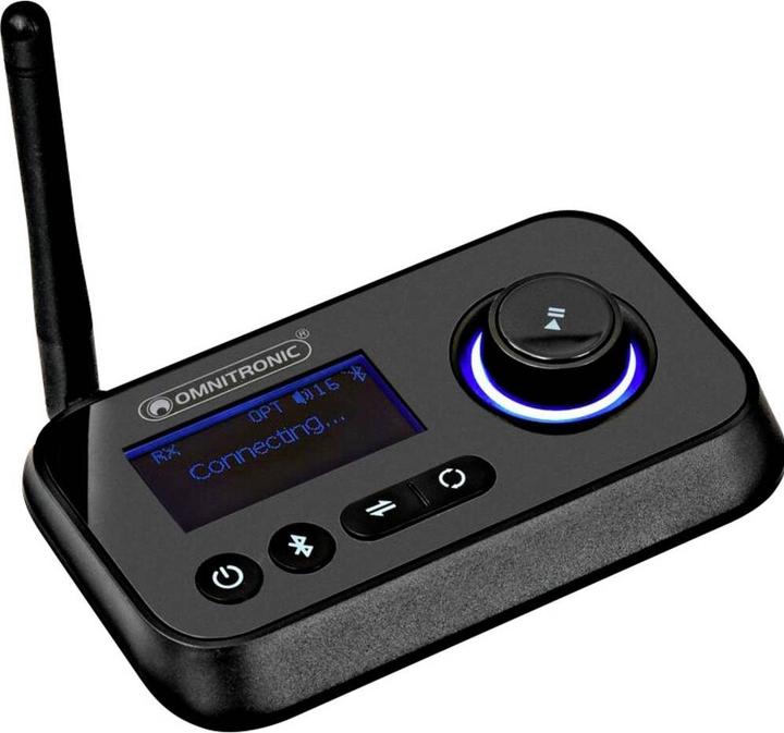 Omnitronic Ricetrasmettitore Bluetooth BDT-5.2PRO Aptx HD
