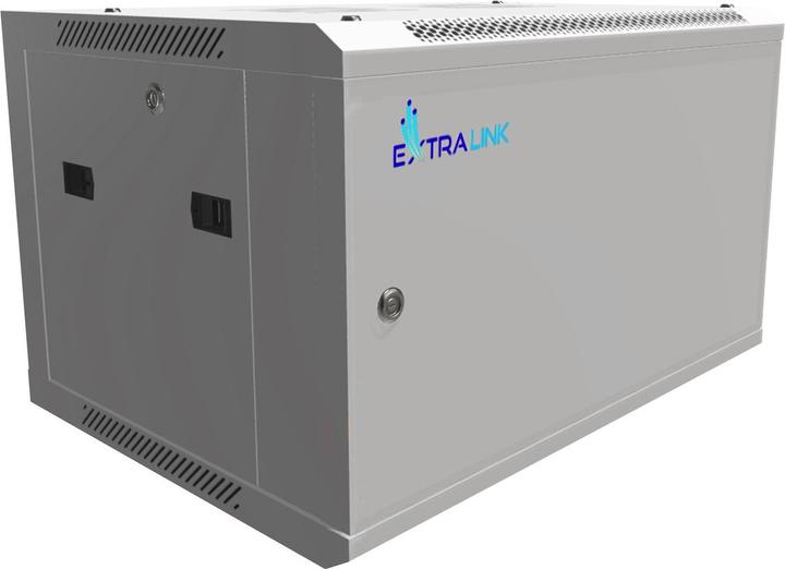 Produktbild Extralink 6U 450mm rack cabinet gray (6 HE, 19 Zoll Rack)