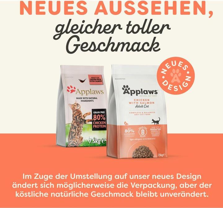 Actual product image Applaws Chicken and salmon (Adult, 1 pcs., 7500 g)