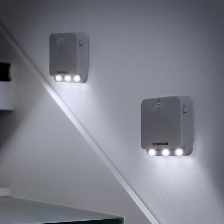 Image du produit InnovaGoods 2x lampes LED sans fil avec capteurs de mouvement